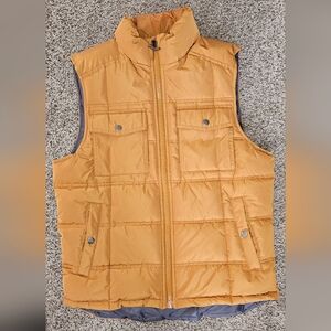 Goodfellow Tan Puffer Vest, Men's Medium